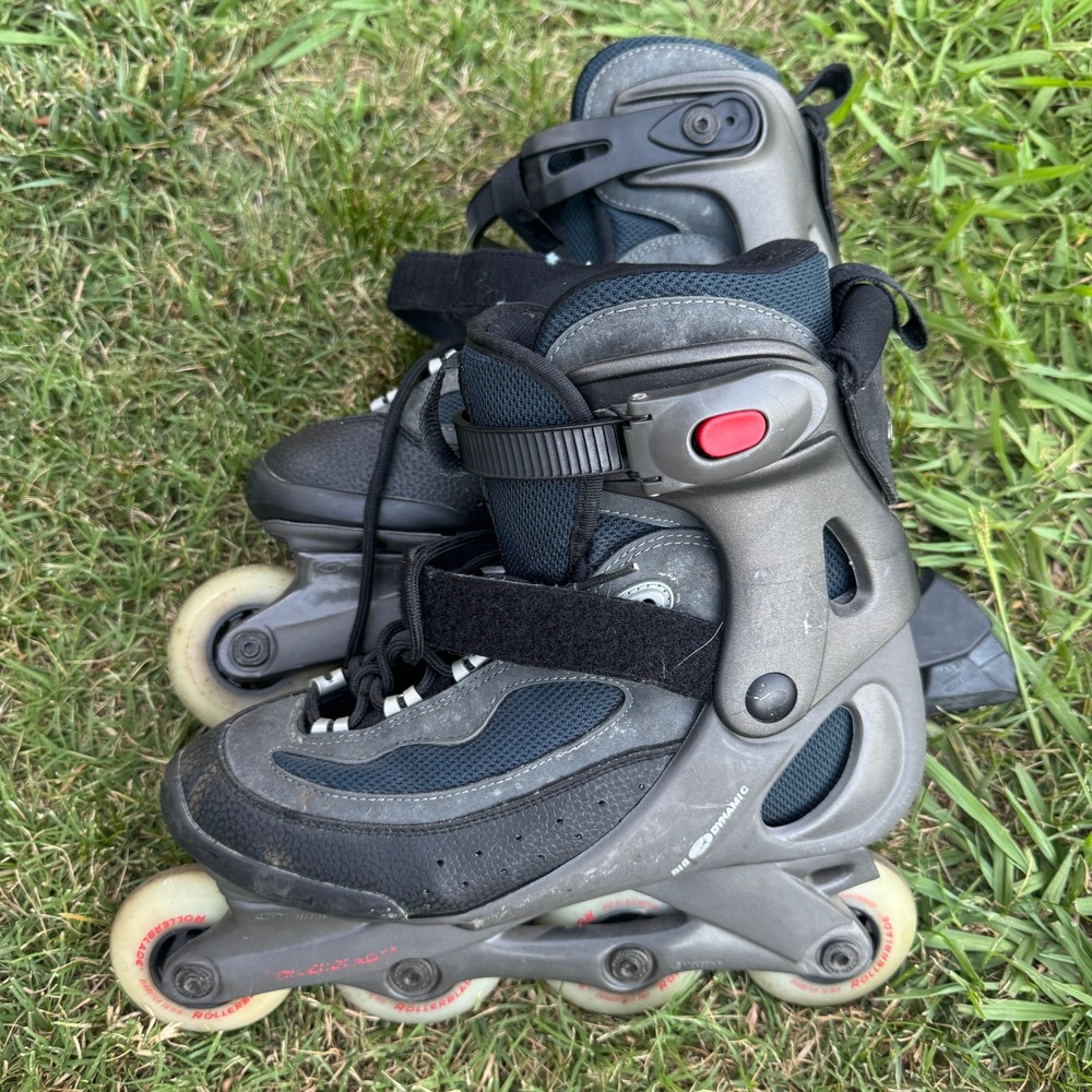 Rollerblade Bio Dynamic Inline Skates Grey Black US Women 8 EU 39 ABEC 3 76mm